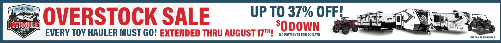 Momentum Toy Haulers